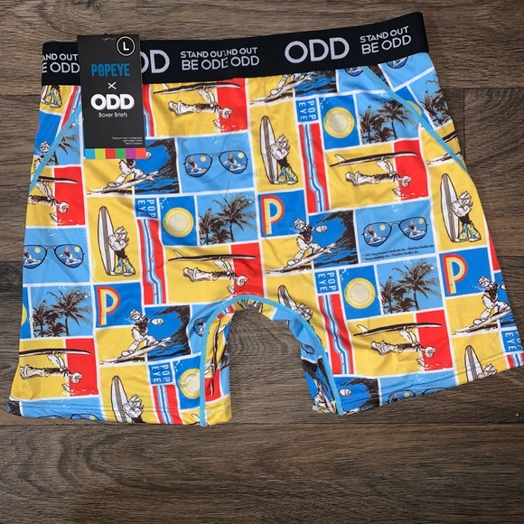 ODD Underwear & Socks Stand Out Be Odd Root Beer Popeye Cheech